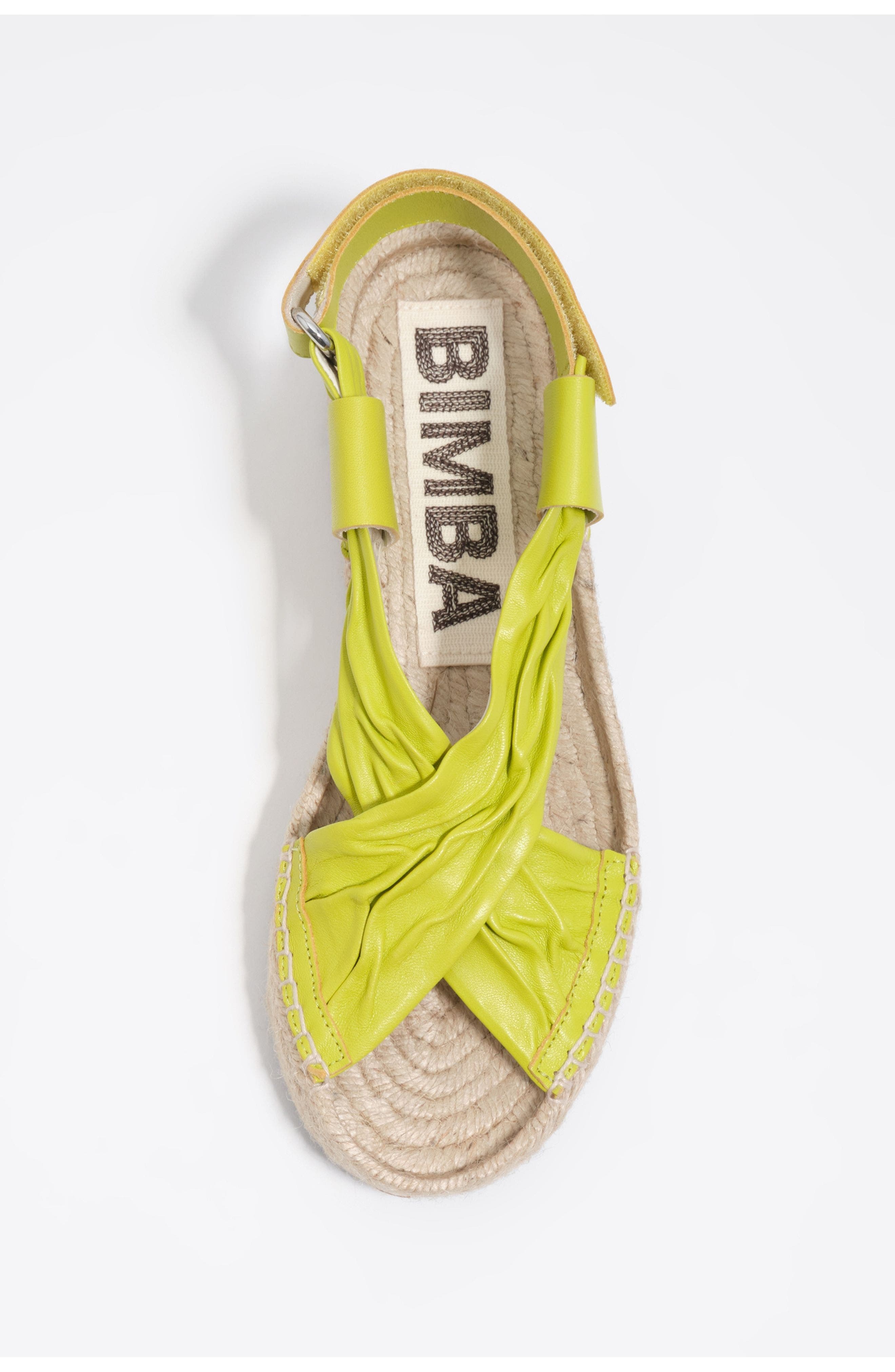 Bimba y Lola Jute Wedge Sandal, Alternate, color, Pistachio