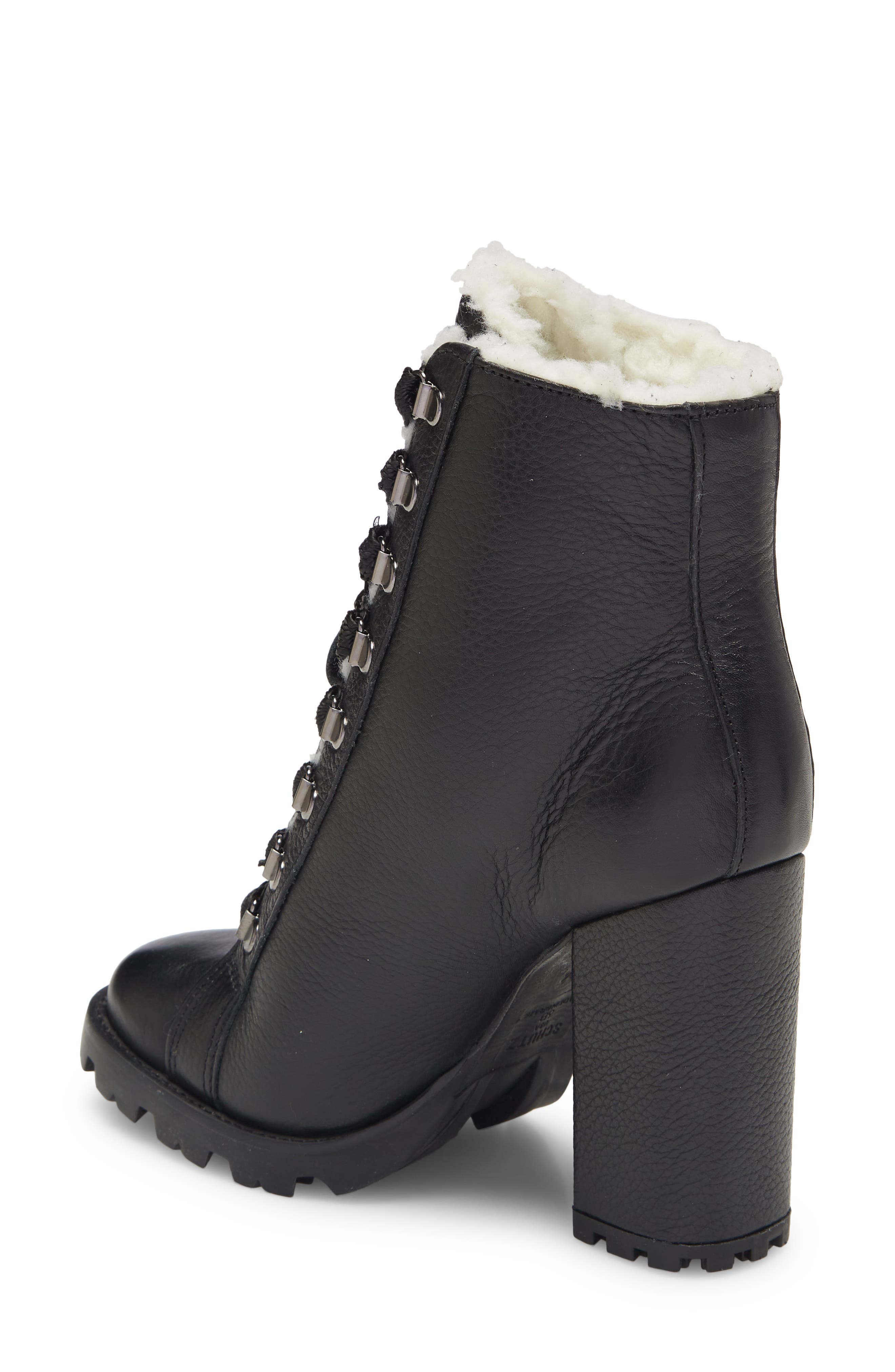 Schutz Zhara Lace-Up Boot, Alternate, color, 