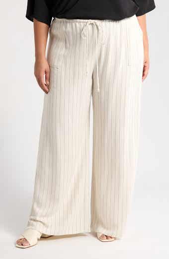 Renee C Stripe Wide Leg Pants