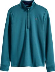 vineyard vines Kids' Pima Cotton Quarter Zip Pullover (Nordstrom Exclusive)