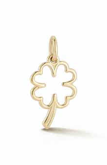 Ember Fine Jewelry 14K Gold Clover Charm