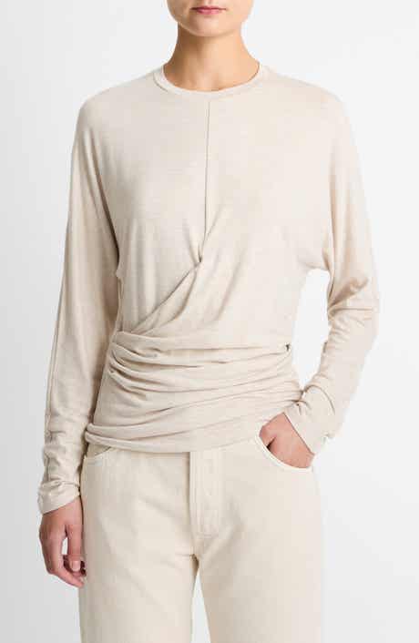 Vince Drape Knit Top
