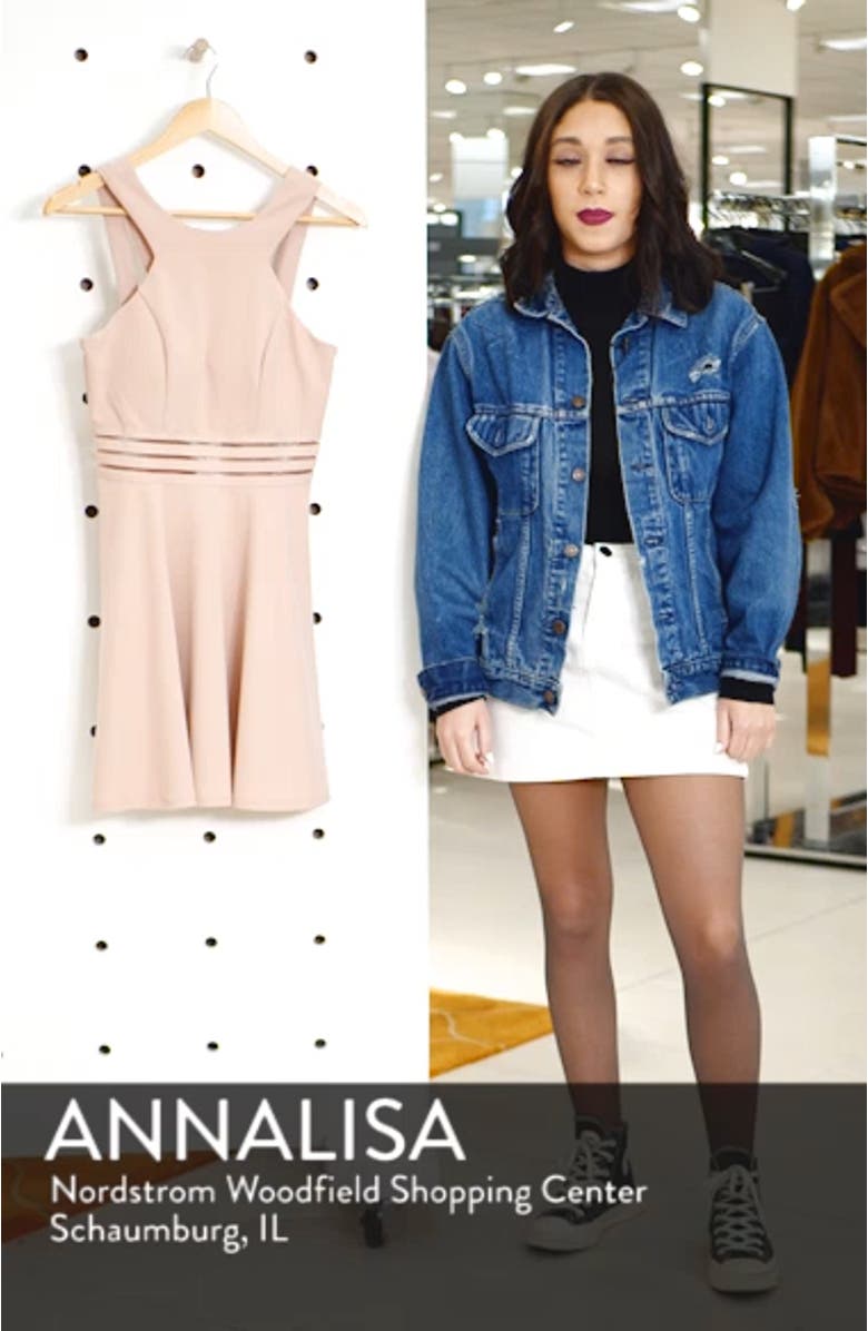 Scuba Skater Dress, sales video thumbnail