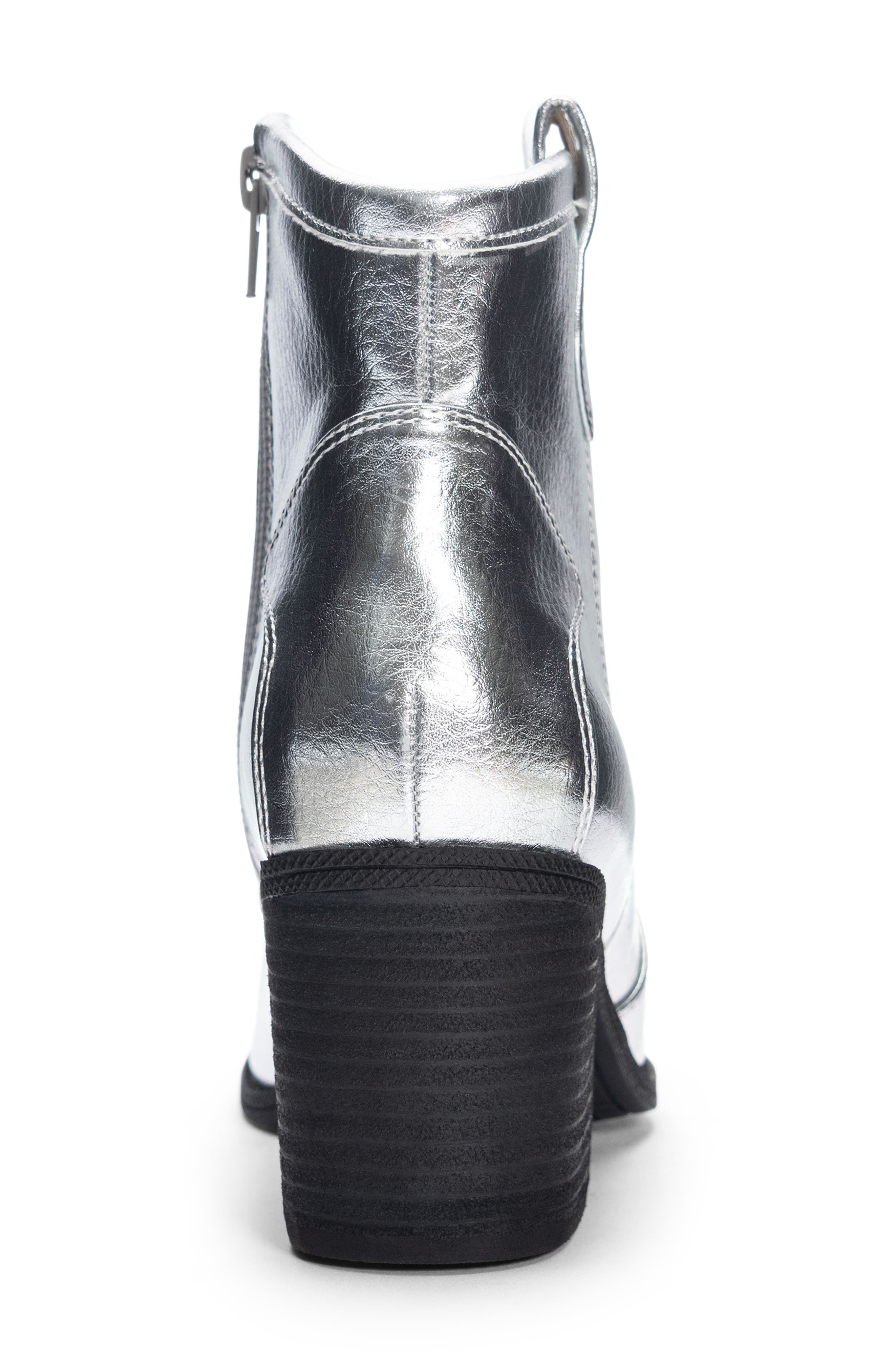 Unite Western Bootie, Alternate, color, SILVER