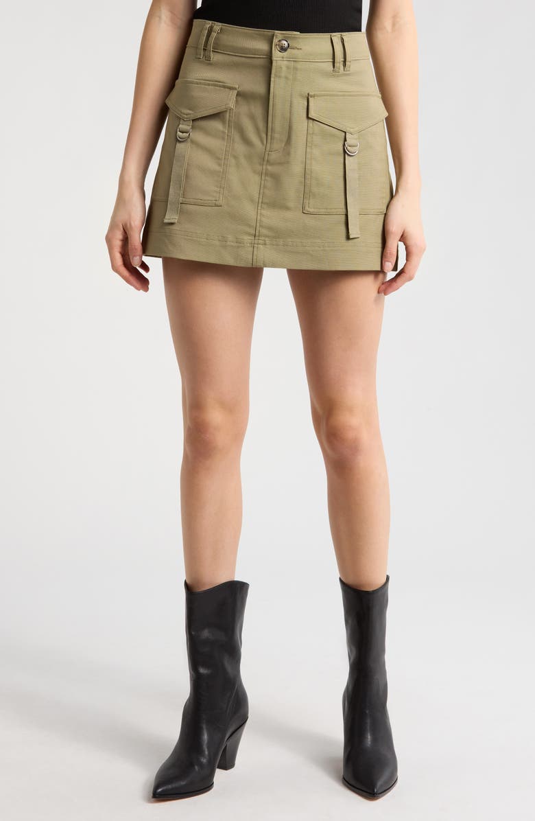 PAIGE Kayla Cargo Miniskirt, Main, color, 