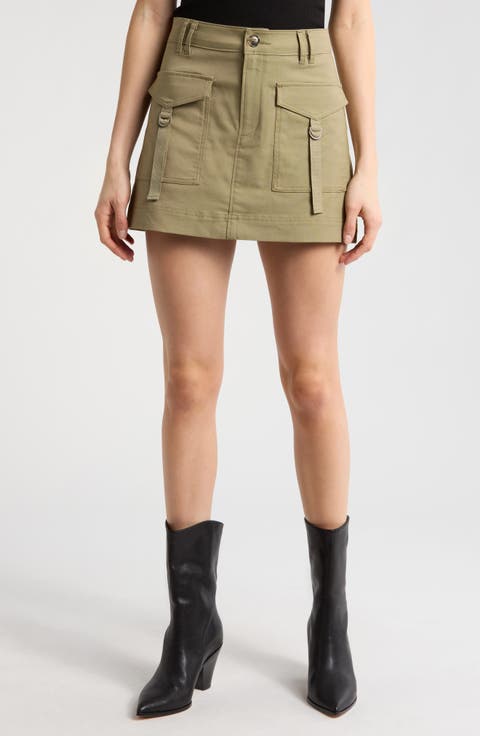 Kayla Cargo Miniskirt