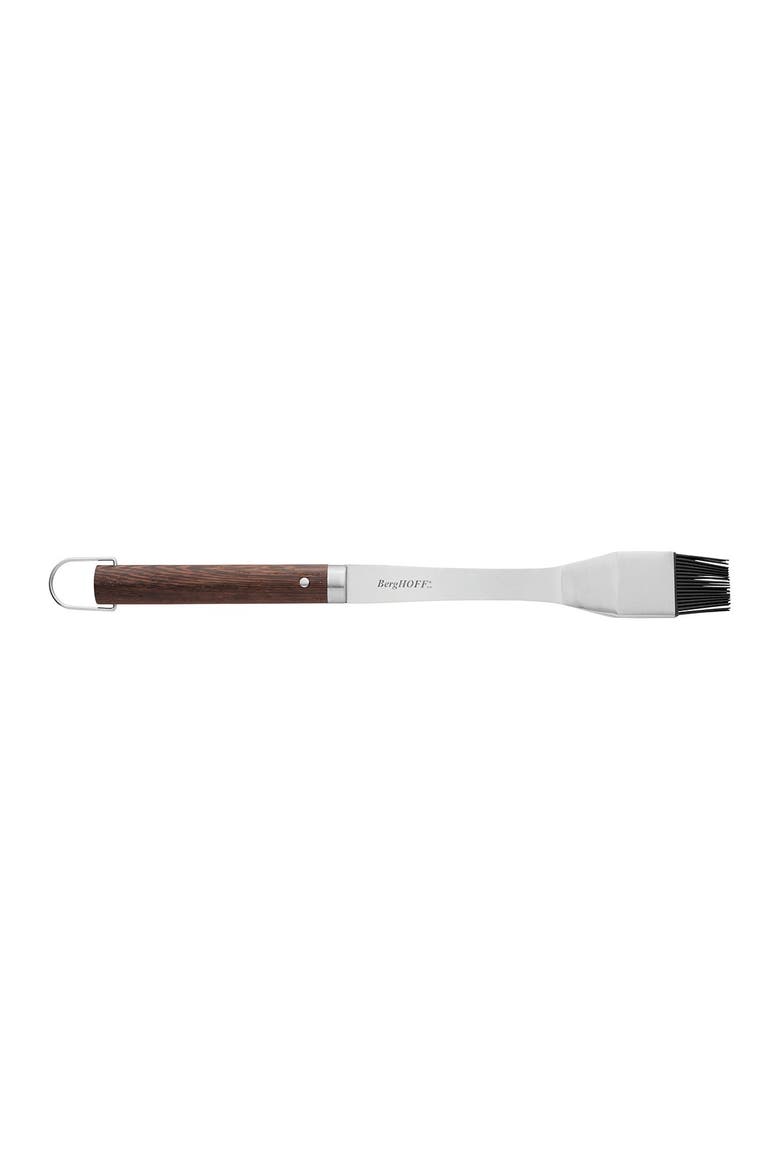 Brown Essentials Stainless Steel Grill Brush, Main, color, SILVER/ BROWN