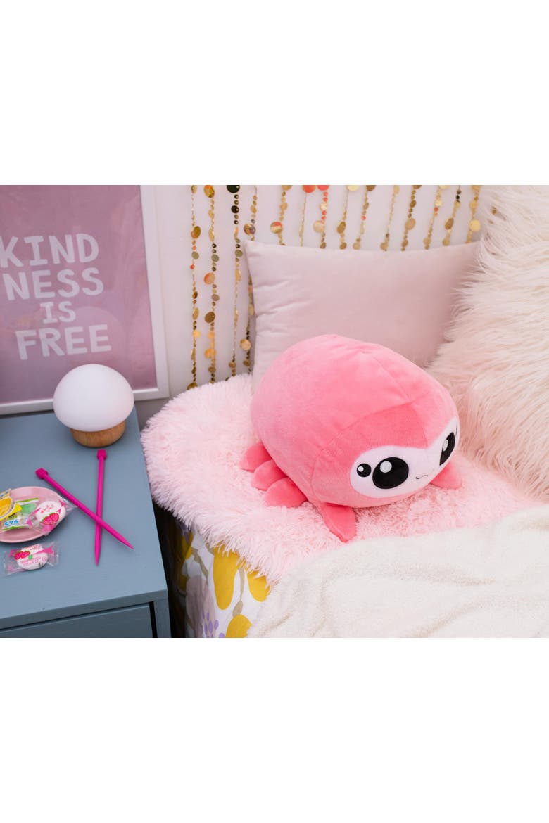 MochiOshis 12-Inch Character Plush Toy Animal Pink Spider | Wakana Webboshi, Alternate, color, Pink