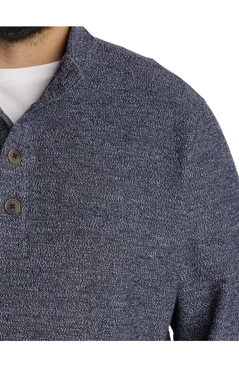 Oak Hill Premium by DXL Big & Tall Mockneck Sweater, Alternate, color, 