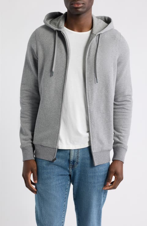 Ace Cotton Blend French Terry Zip Hoodie