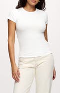 nuuds Slinky Rib Crewneck T-Shirt