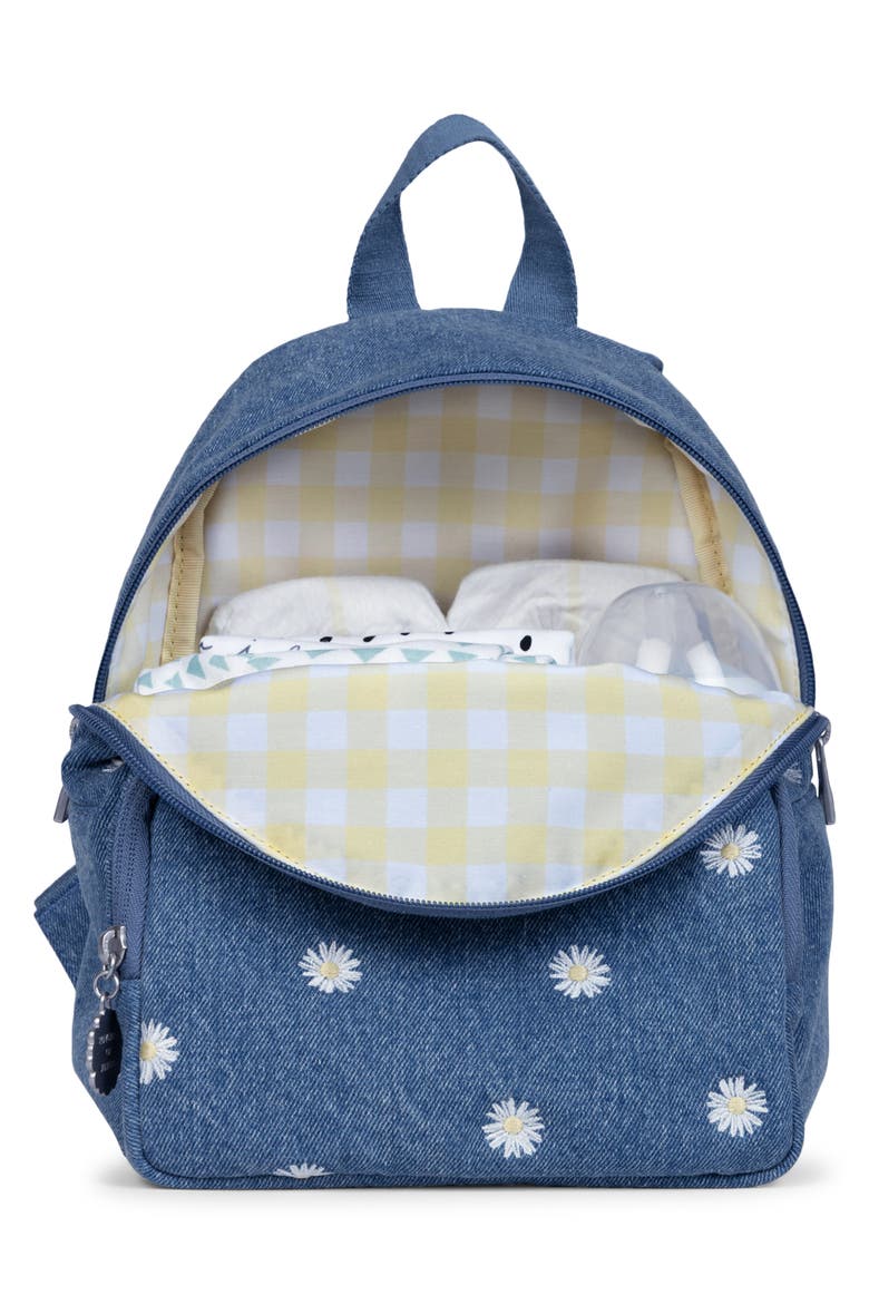 Everyday Mini Diaper Backpack, Alternate, color, DENIM DAISIES
