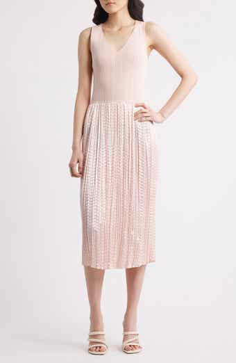 BOSS Fernani Mixed Media Dress