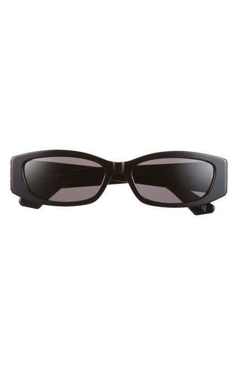 'DiorGraphique S1I 56mm Rectangular Sunglasses