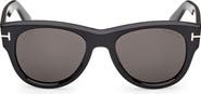 TOM FORD 52mm Round Photochromic Sunglasses