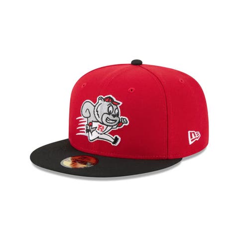 Men's New Era  Red Richmond Flying Squirrels Theme Nights 59FIFTY Fitted Hat