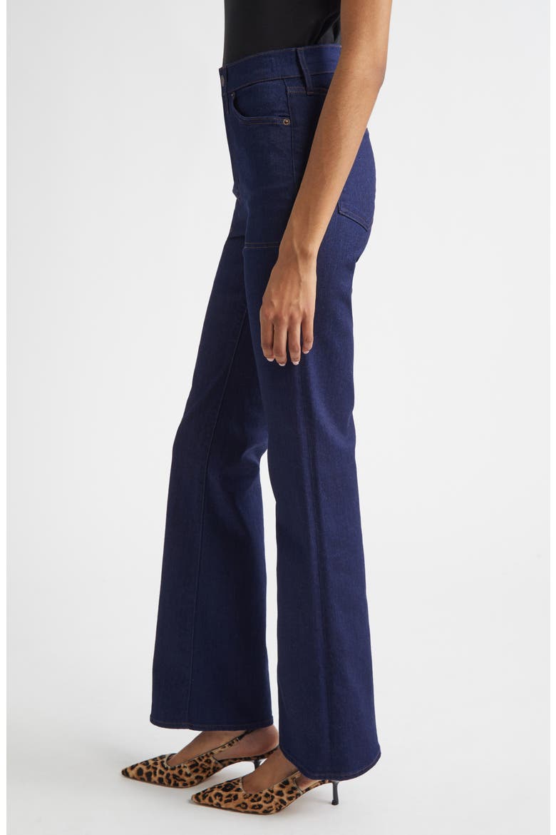 Crosbie High Waist Slim Wide Leg Jeans, Alternate, color, INDIGO RINSE