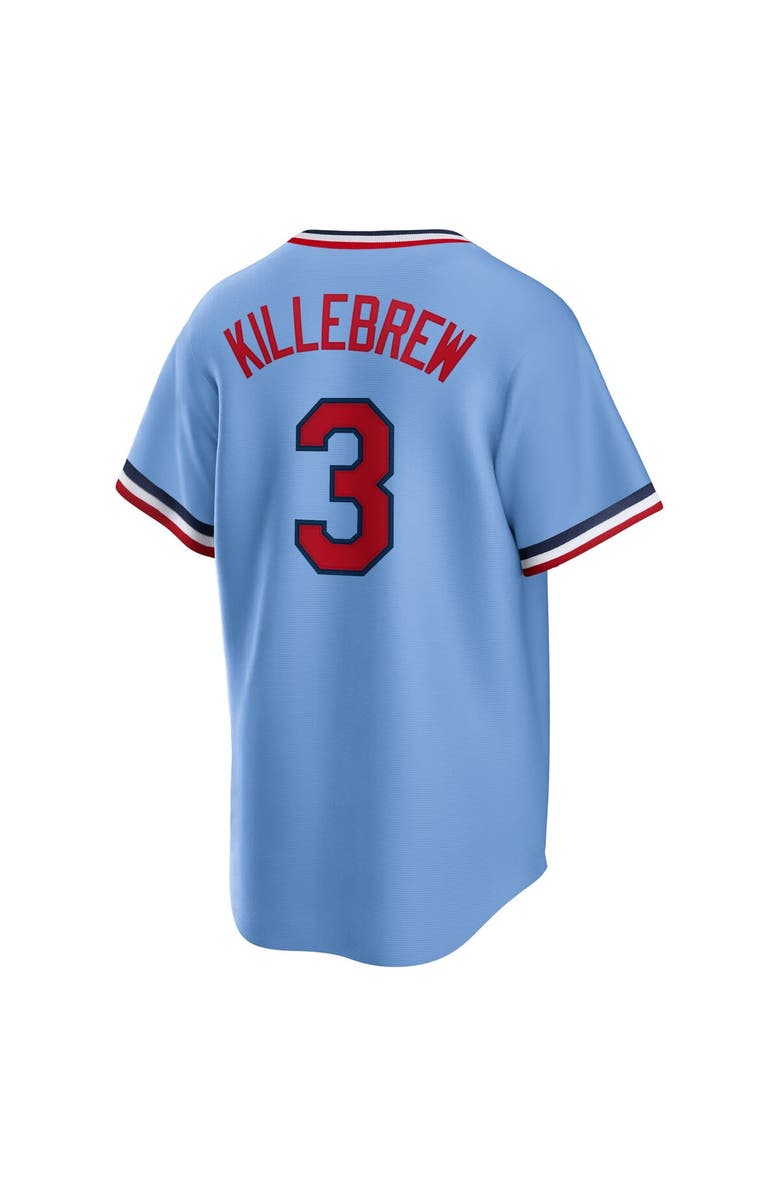 Nike Men's Nike Harmon Killebrew Light Blue Minnesota Twins Road Cooperstown Collection Player Jersey, Alternate, color, Light Blue
