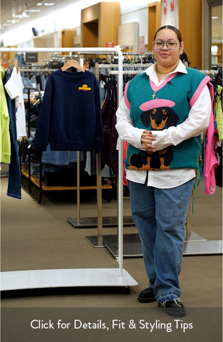 Kids' Sportswear Club Oversize Crewneck Sweatshirt, sales video thumbnail