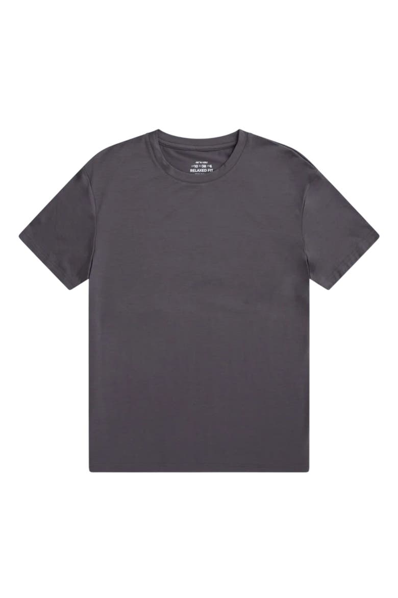 Sarah Short-Sleeved Active T-Shirt, Main, color, Charcoal