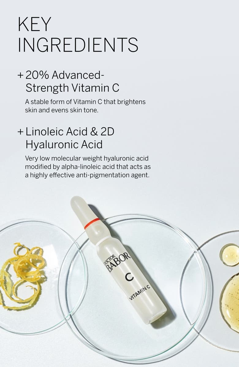 BABOR Power Serum Ampoule: Vitamin C, Alternate, color, 