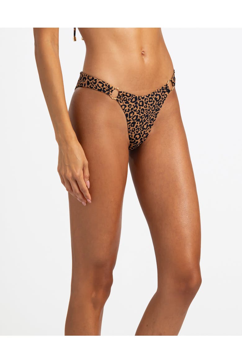 Leopard Love Skimpy Bikini Bottom, Alternate, color, Leopard