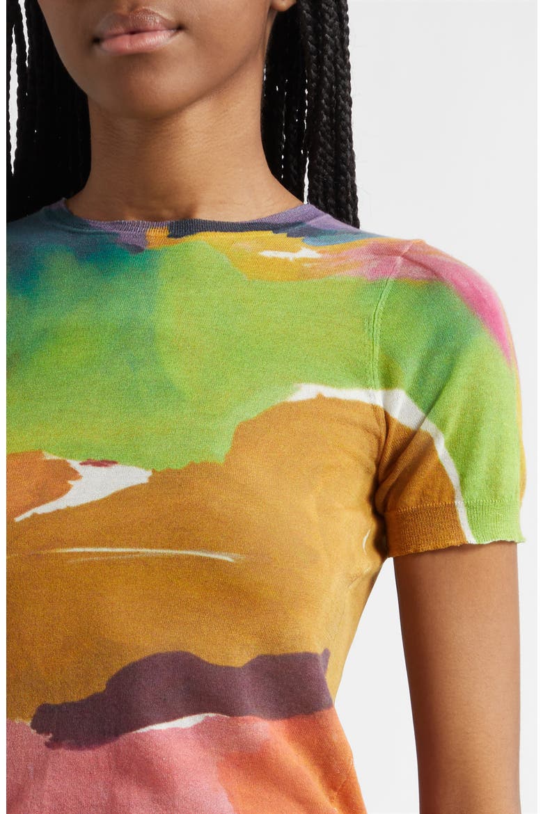 Sana Cotton Blend T-Shirt, Alternate, color, NATURE ABHORS A VACUUM