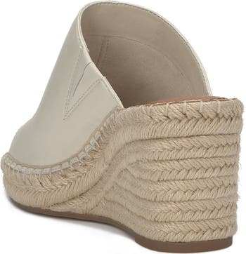 Cabriah Espadrille Platform Wedge Slide Sandal