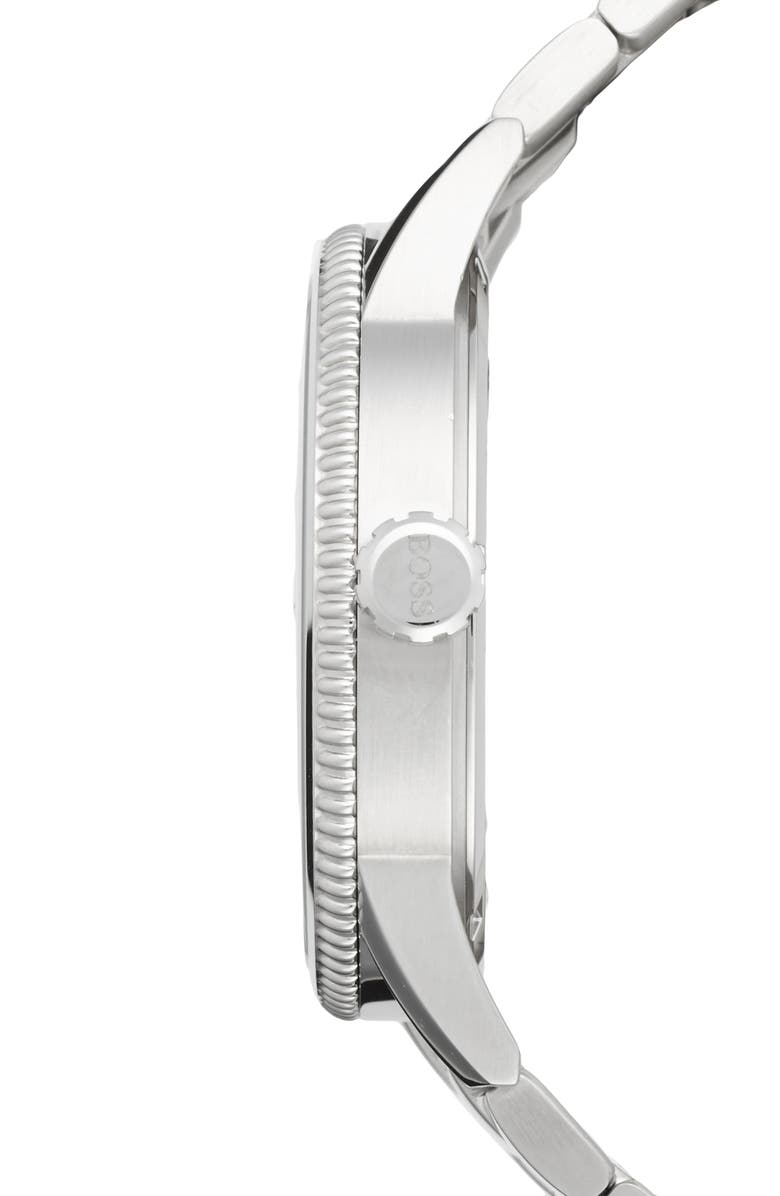 zzDNUHugo Boss BOSS 'Pilot' Watch, 44mm, Alternate, color, 