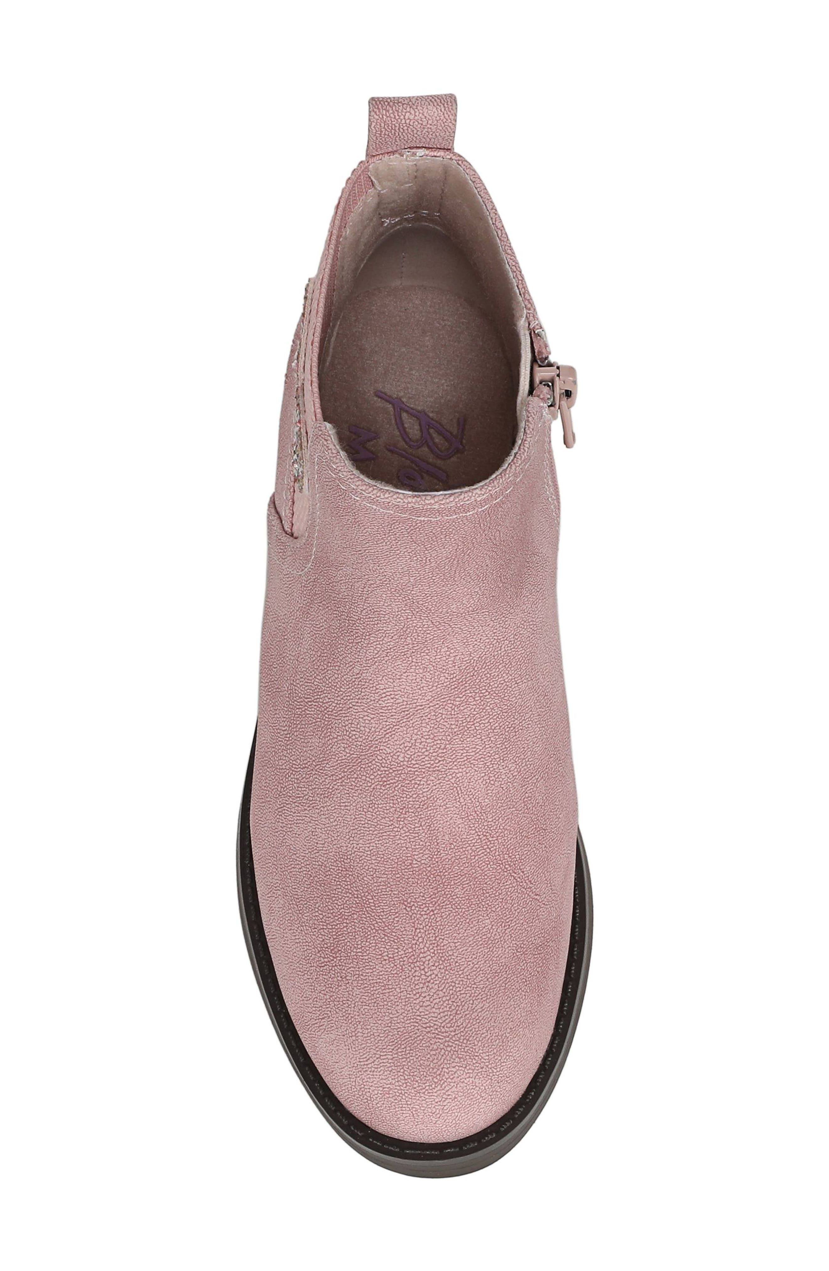 Kids' Zander-K Faux Leather Boot, Alternate, color, PINK