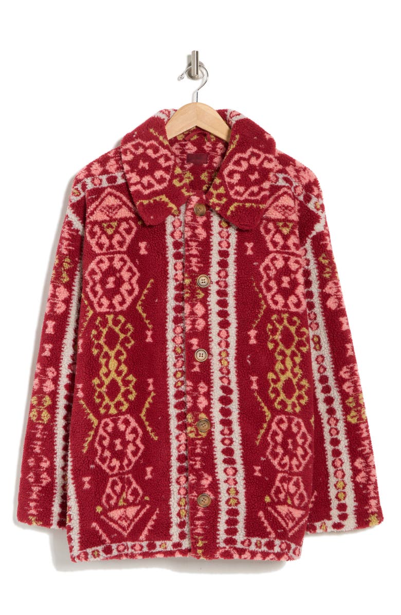 MOTHER The Warm and Fuzzy Fleece Jacket, Alternate, color, 