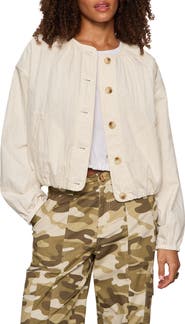 Sanctuary Dandelion Cotton Blend Quilted Jacket