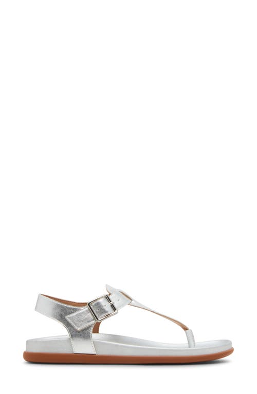 Blondo Niomi Ankle Strap Sandal In Silver