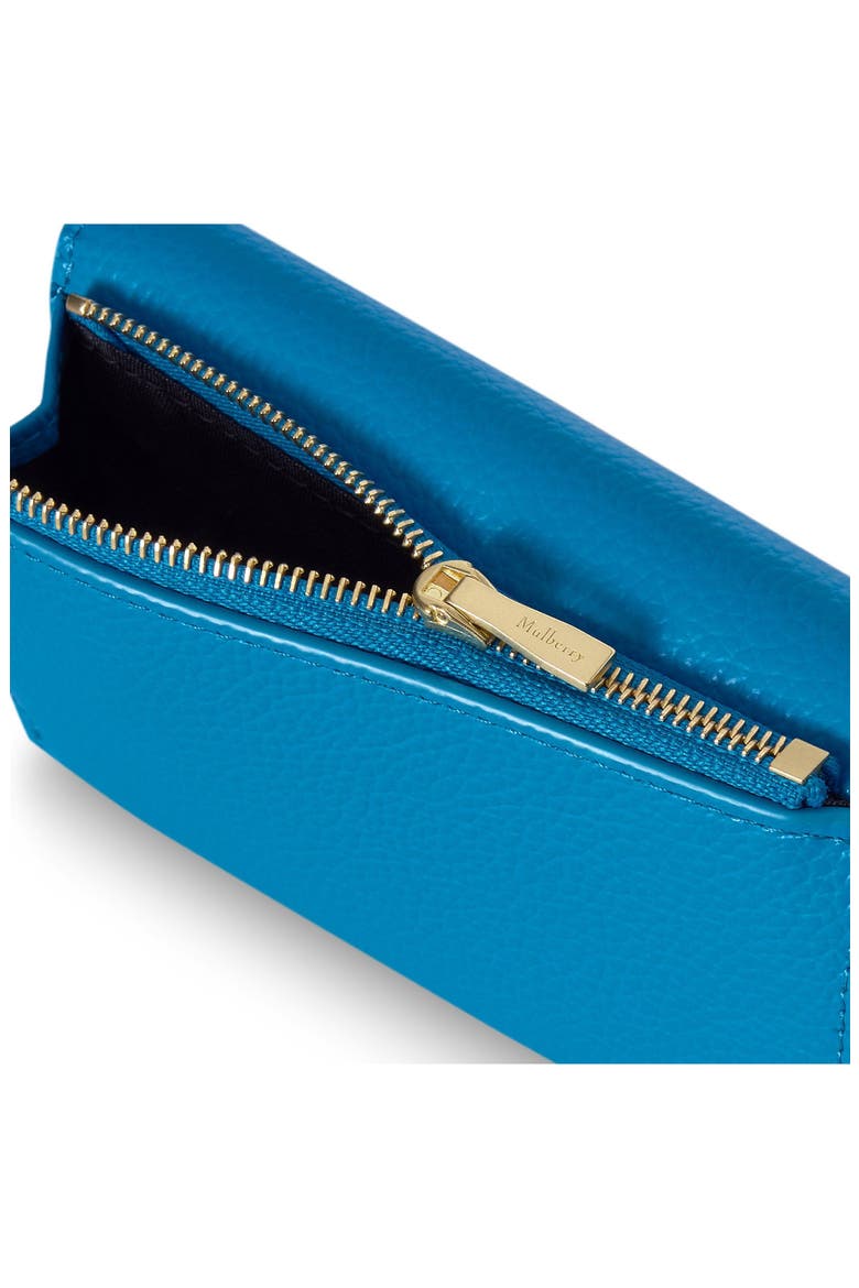 Leather Card Case, Alternate, color, PORTOBELLO BLUE