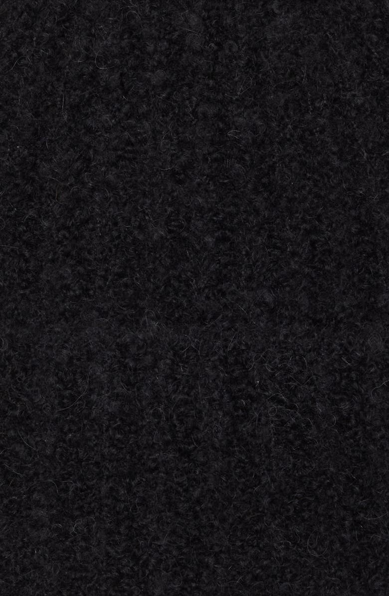 TOTEME Wool Blend Bouclé Knit Cuff Beanie, Alternate, color, 