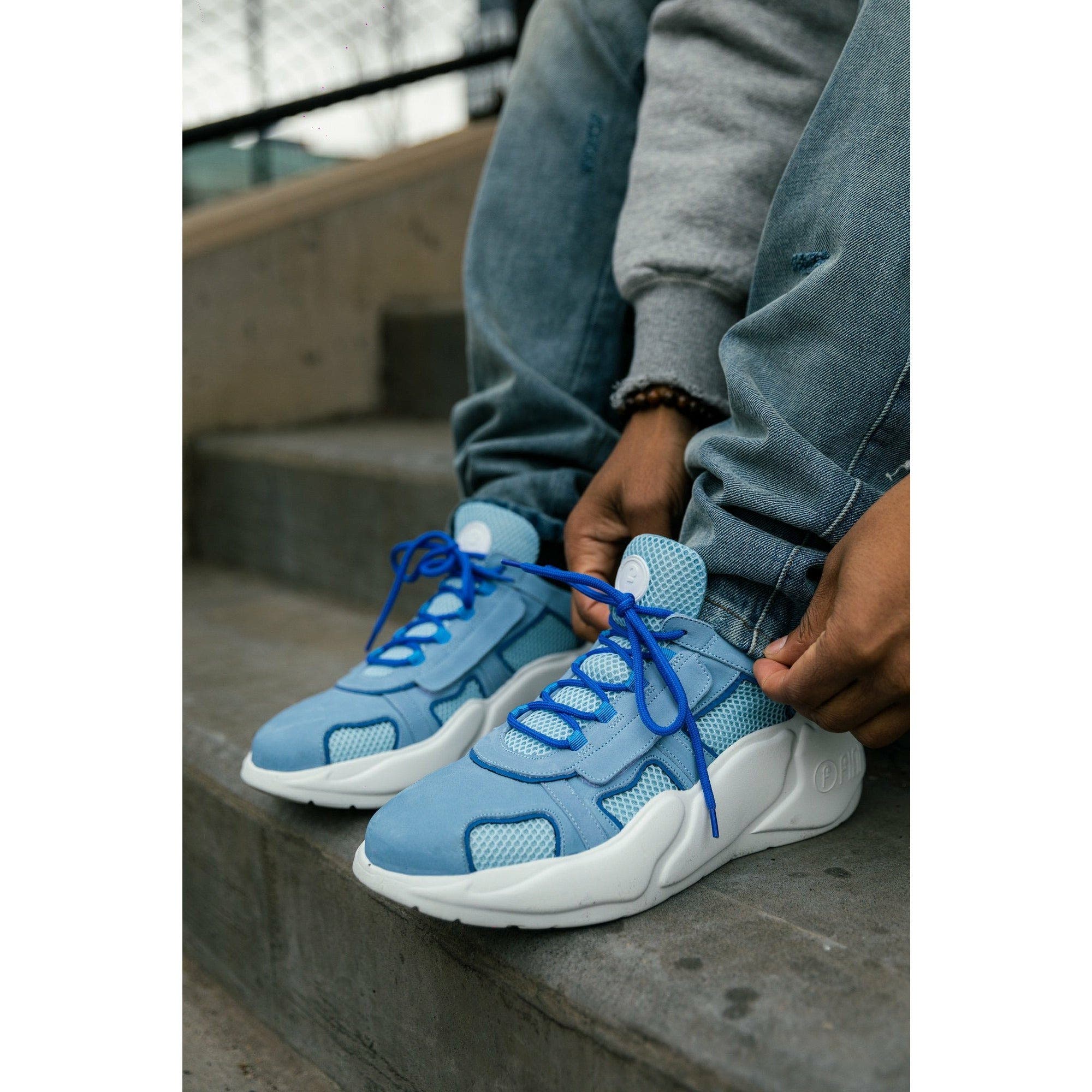 Fini Desiderata CB6 Sneaker  - Unisex, Alternate, color, Light Blue Cb6