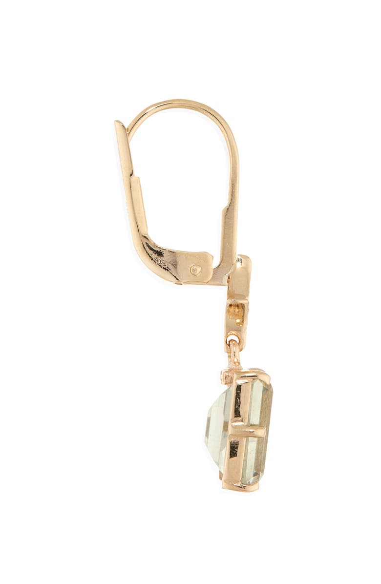 Anzie Jac + Jo Aurora Rectangular Drop Earrings, Alternate, color, Green