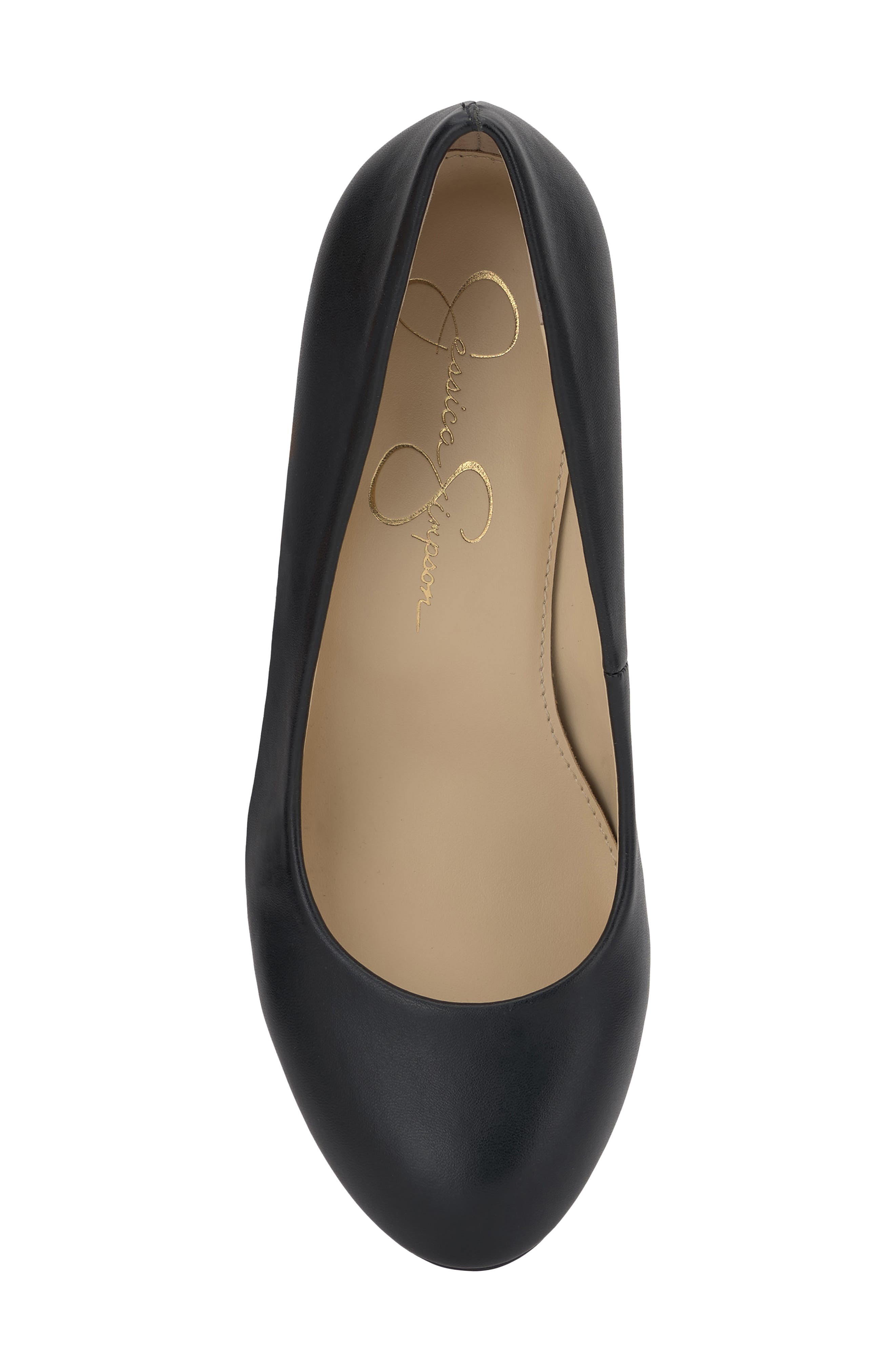 Jessica Simpson Sampson Wedge Pump, Alternate, color, Black