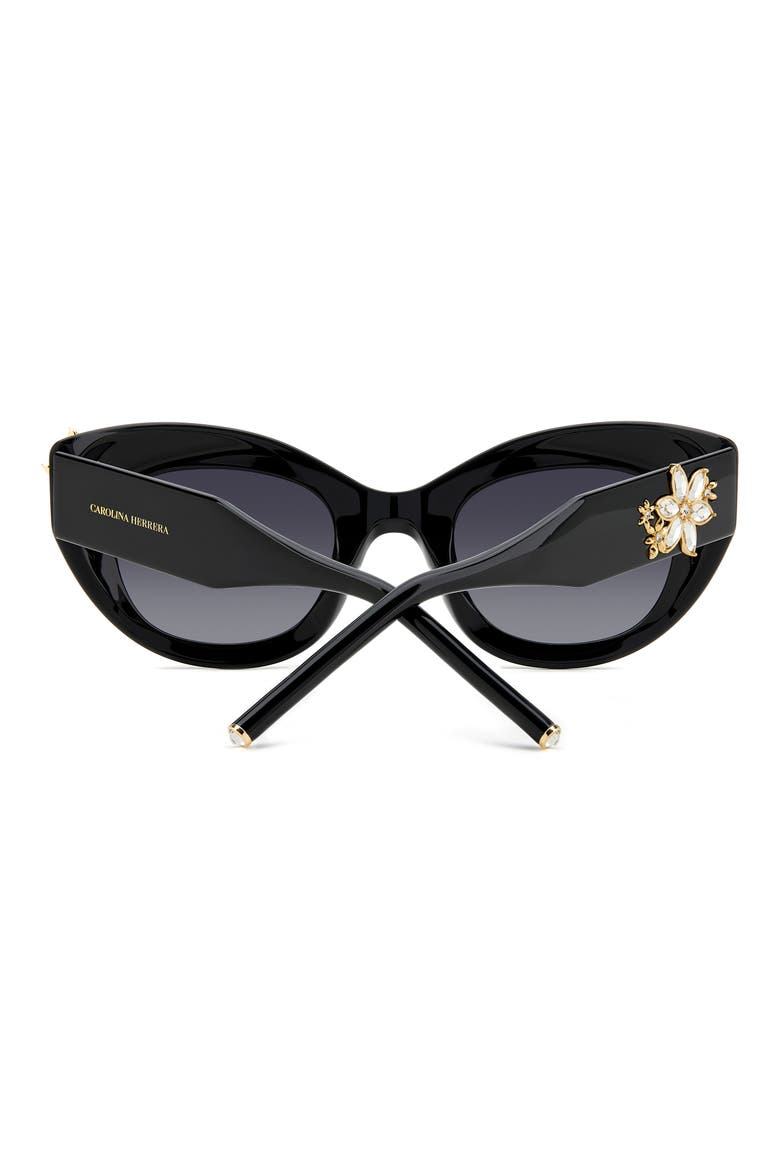 HER 0221/G/S 50mm Gradient Cat Eye Sunglasses, Alternate, color, 0807-9O