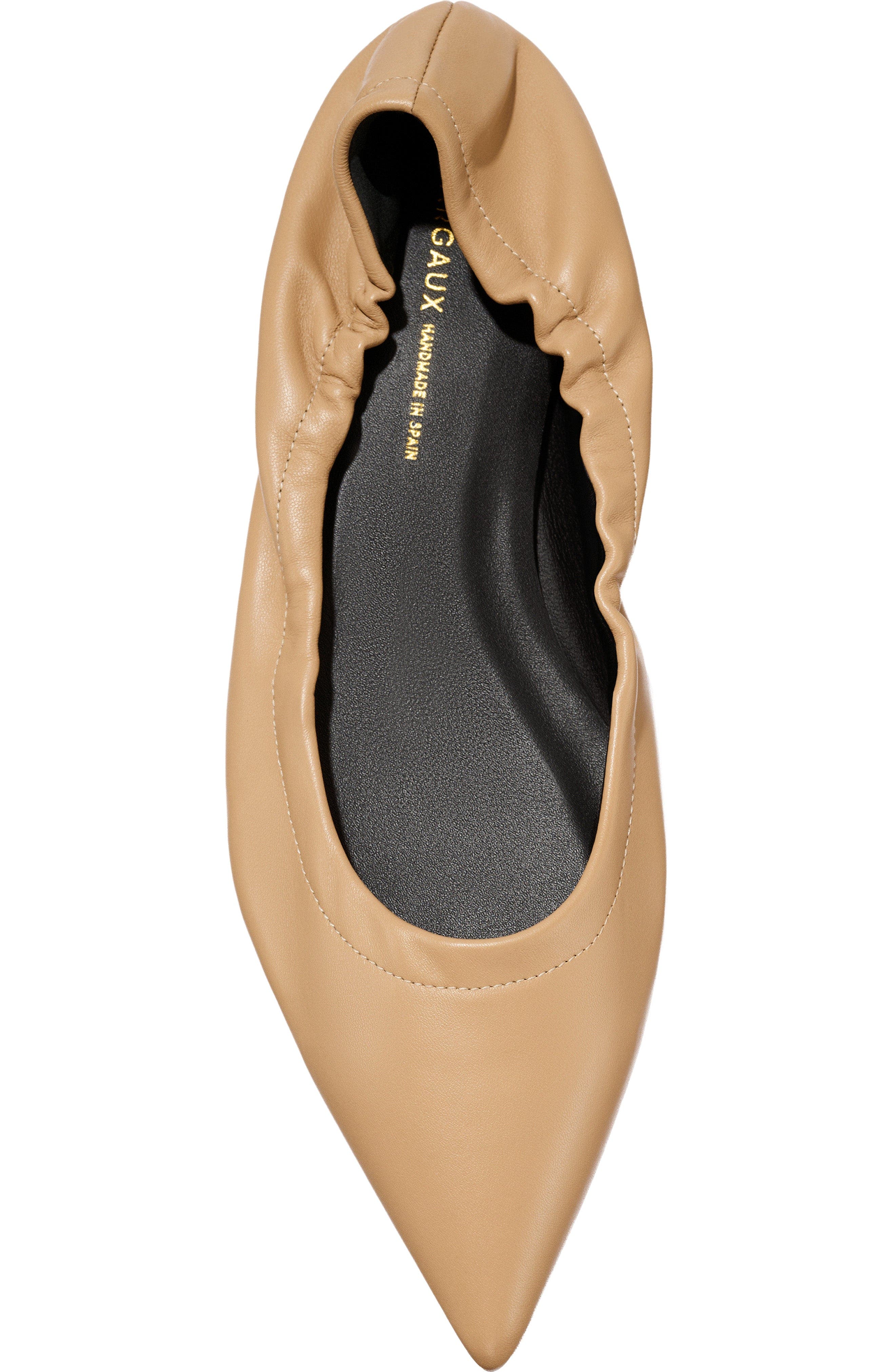 The Roma Ballet Flats, Alternate, color, Praline Nappa