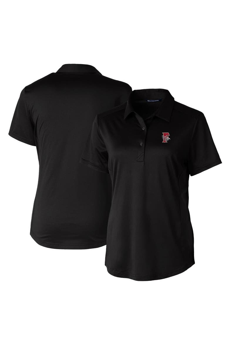 Women's  Cutter & Buck  Black Fresno Grizzlies Prospect Textured Stretch Polo, Main, color, Black