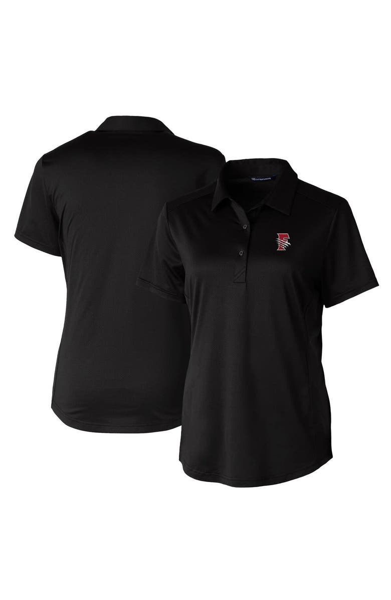 Cutter & Buck Women's Cutter & Buck Black Fresno Grizzlies Prospect Textured Stretch Polo, Main, color,