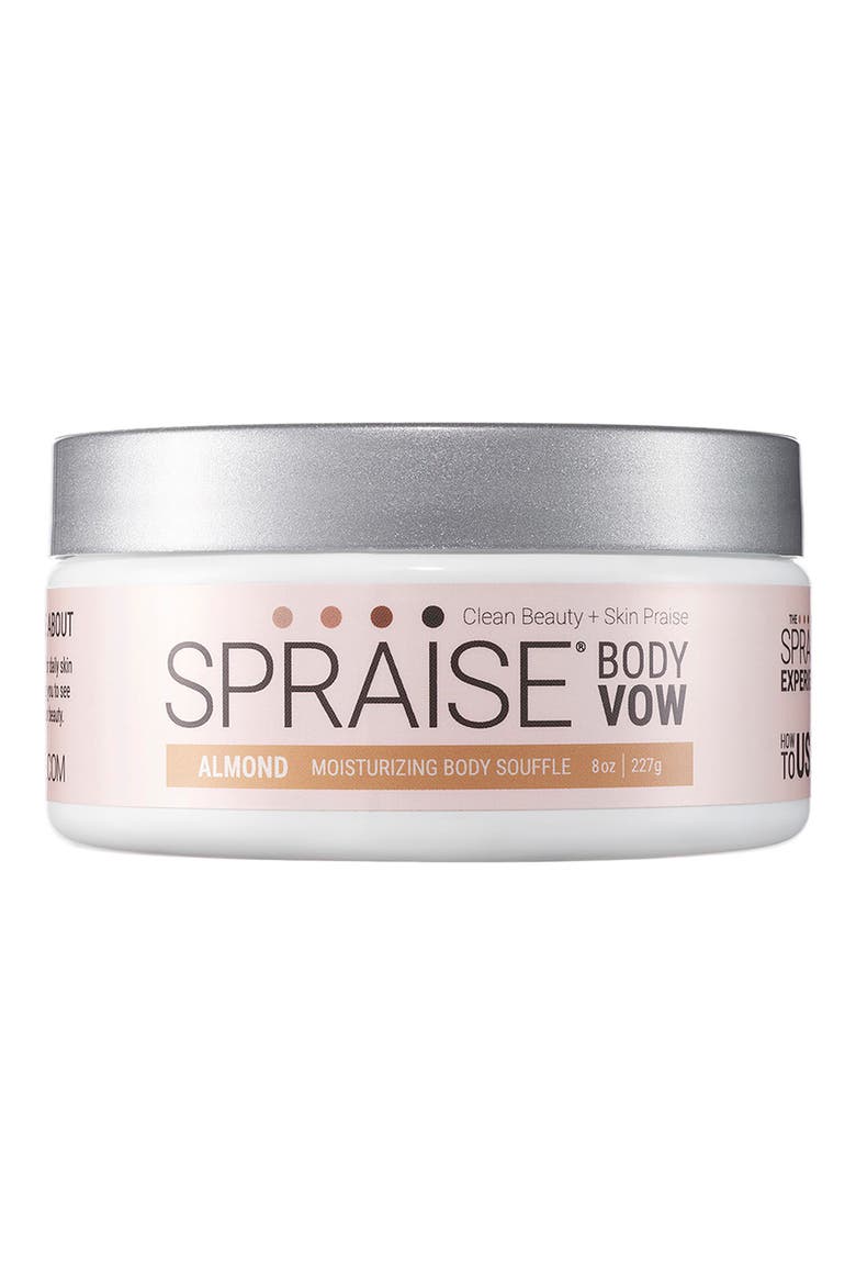 Almond Body Vow Moisturizing Body Soufflé, Main, color, NO COLOR