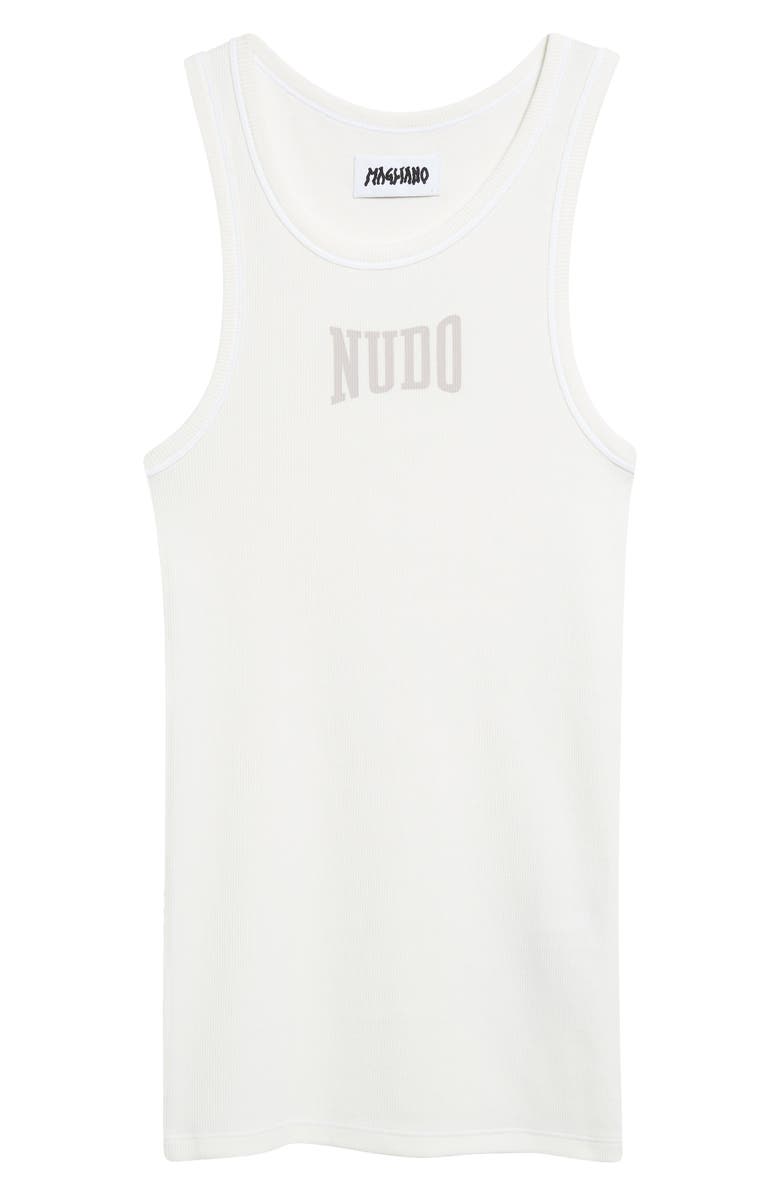 Magliano Nudo Rib Tank, Main, color, White