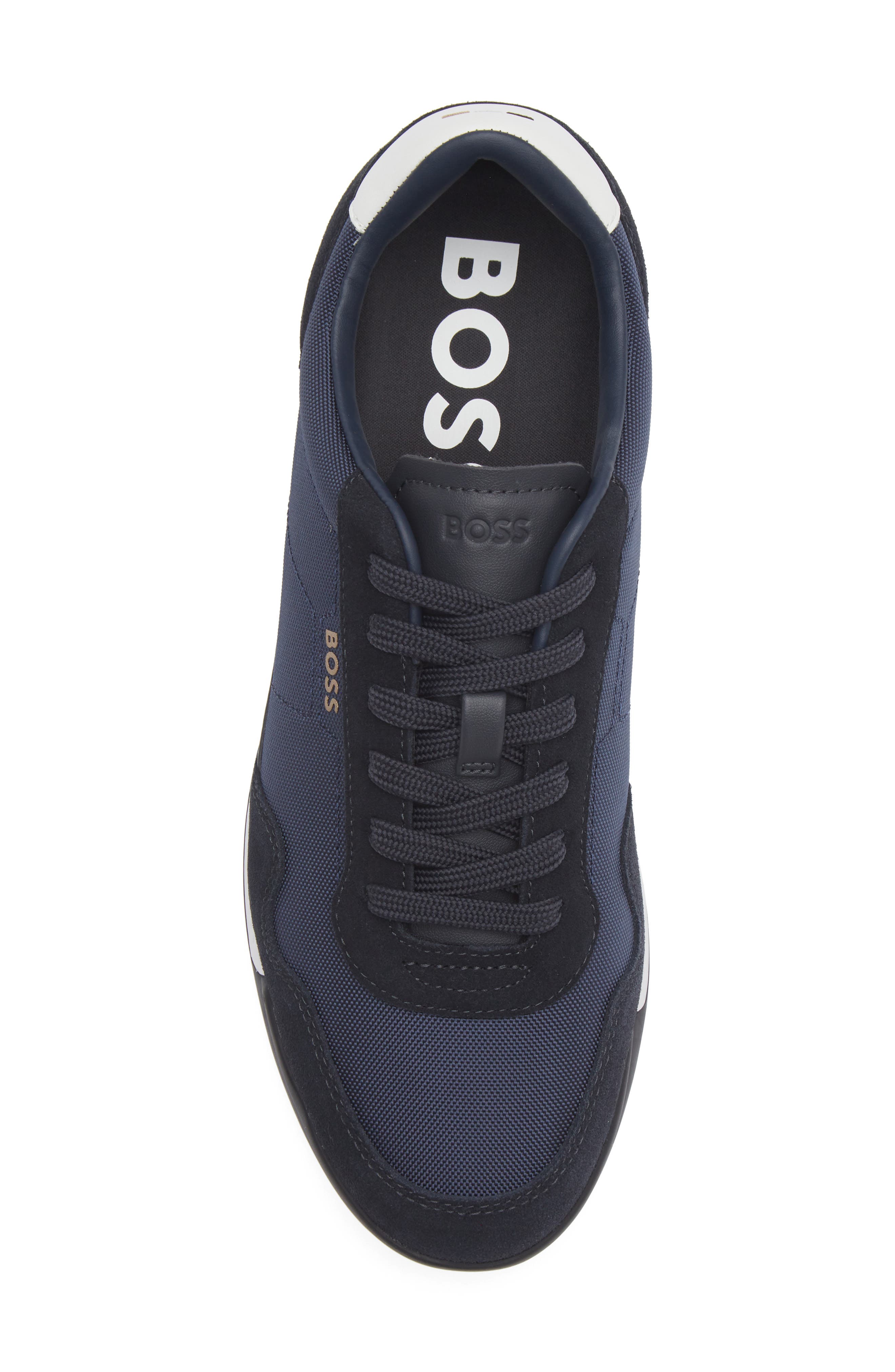 Titanium Low Top Sneaker, Alternate, color, DARK BLUE
