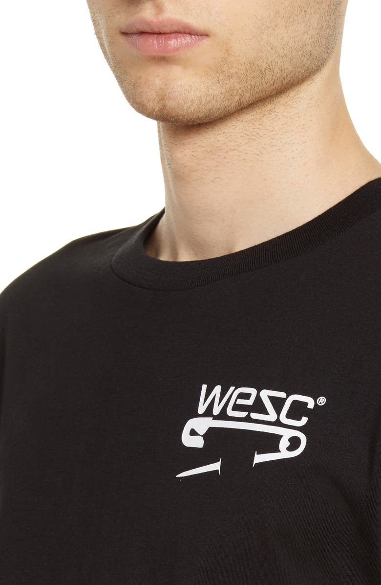 WeSC Max Safety Pin T-Shirt, Alternate, color,