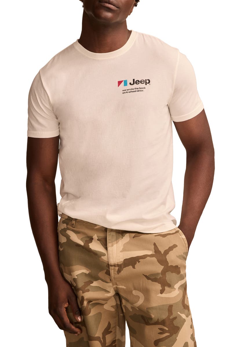 Lucky Brand Super Jeep Graphic T-Shirt, Main, color, 