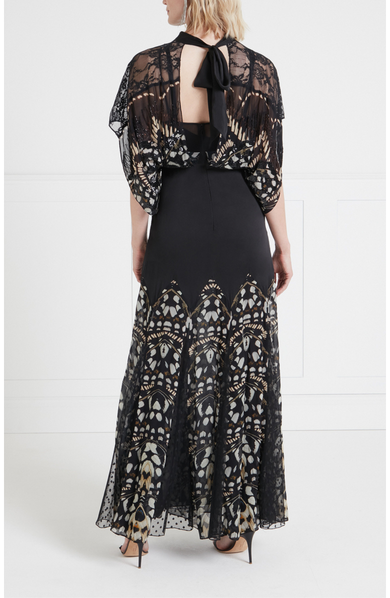 Temperley London Emperor Dress, Alternate, color, Black