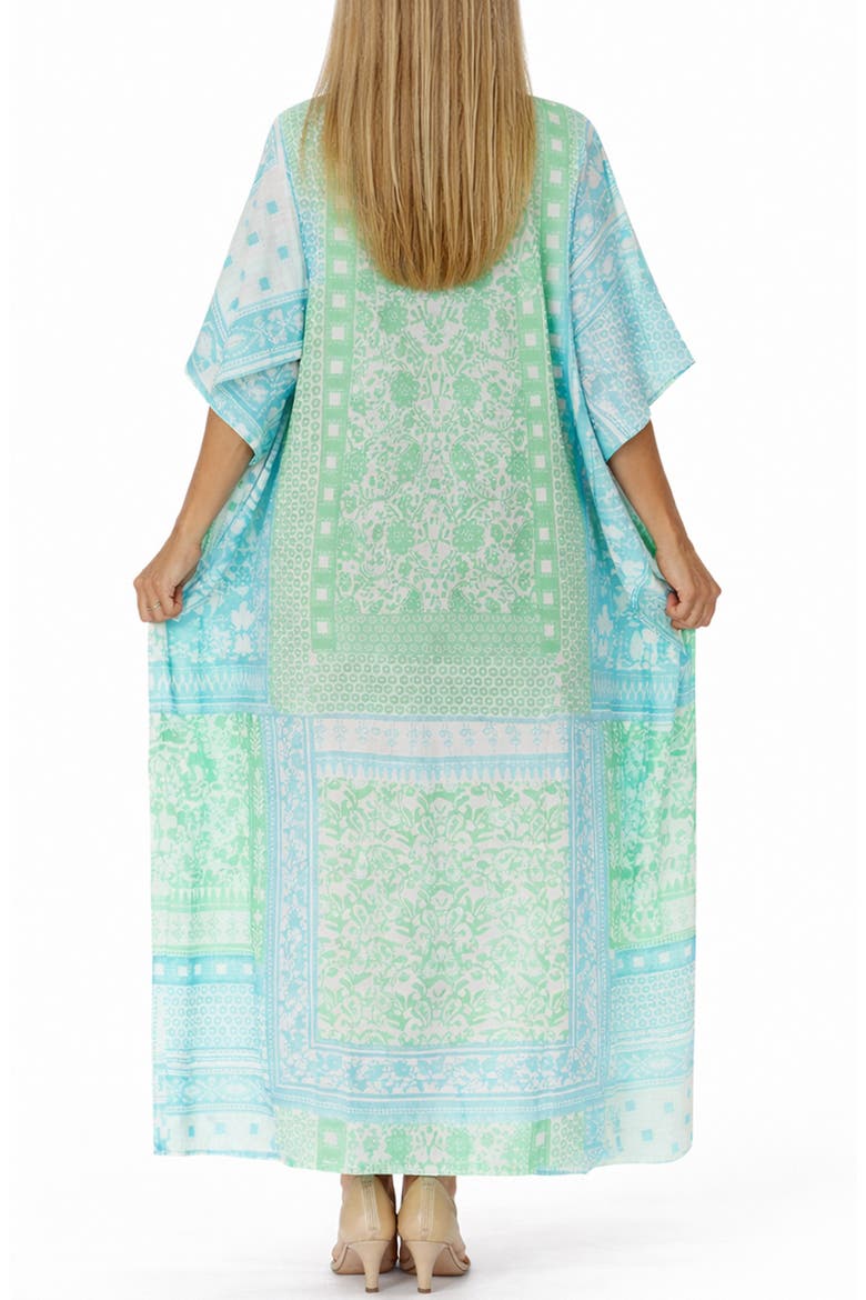 Long Cotton Cover-Up, Alternate, color, BLUE
