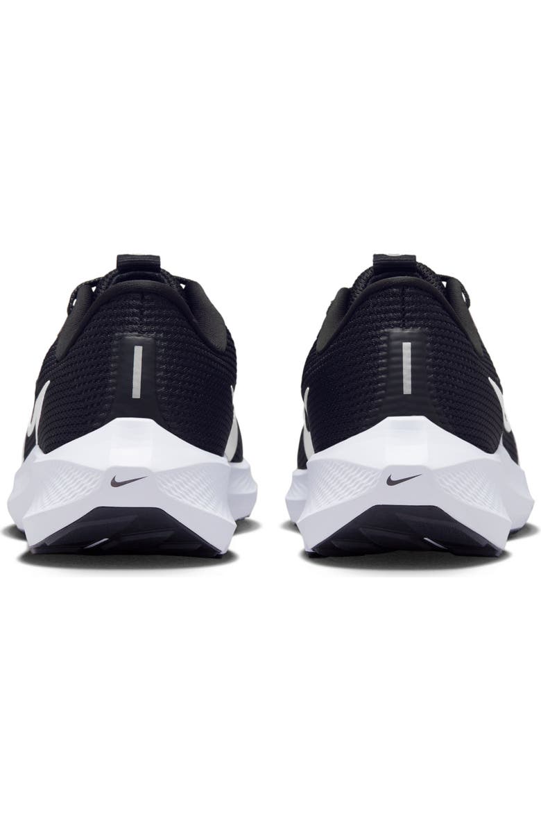 Nike Air Zoom Pegasus 40 Running Shoe, Alternate, color, Black/ White/ Iron Grey